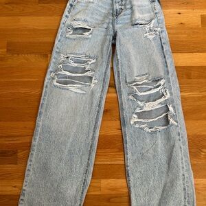 American Eagle Outfitters Light Blue Denim Jeans